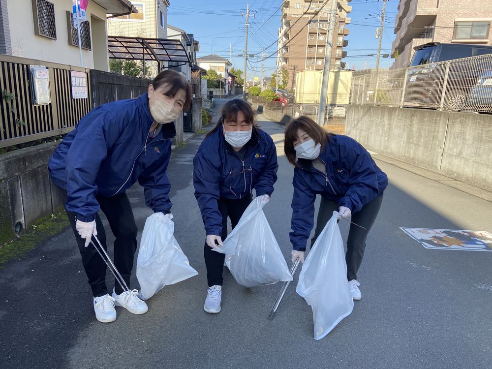 長泉町で初めての地域清掃！
